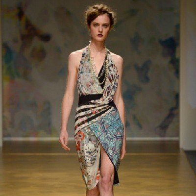 #FashionDesigner #NicoleMiller #Runway #MercedesBenz #FashionWeek #Spring #2014 #Collection I really love this print.