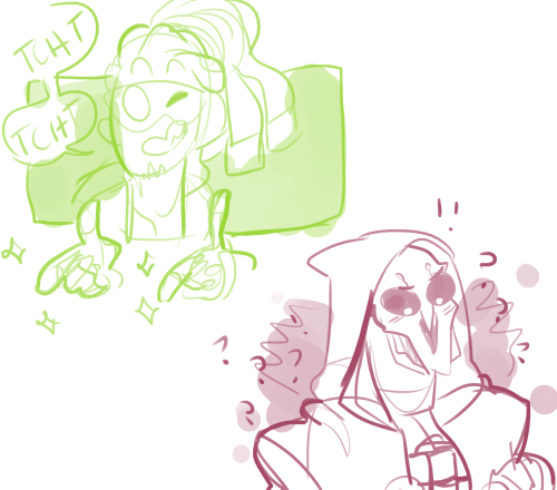 rewhined: more overwatch twitter doodles