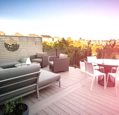 Deck UncoveredInspiration For A Mid-sized Contemporary Backyard Deck Remodel With No Cover
