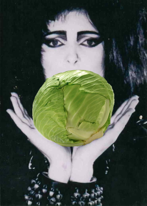 Siouxsie Sioux is hungry.