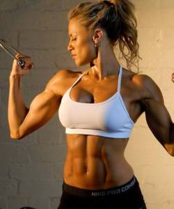 Hot Muscular Women