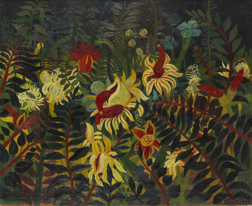 thunderstruck9:Josef Scharl (German, 1896-1954), Tropische Blumen und Pflanzen/Exotische Pflanzen [T