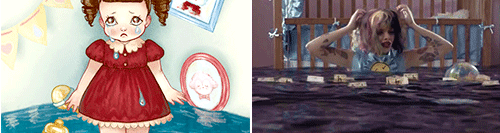 laughingthroughtears:  The Cry Baby storybook illustrations // The Cry Baby music