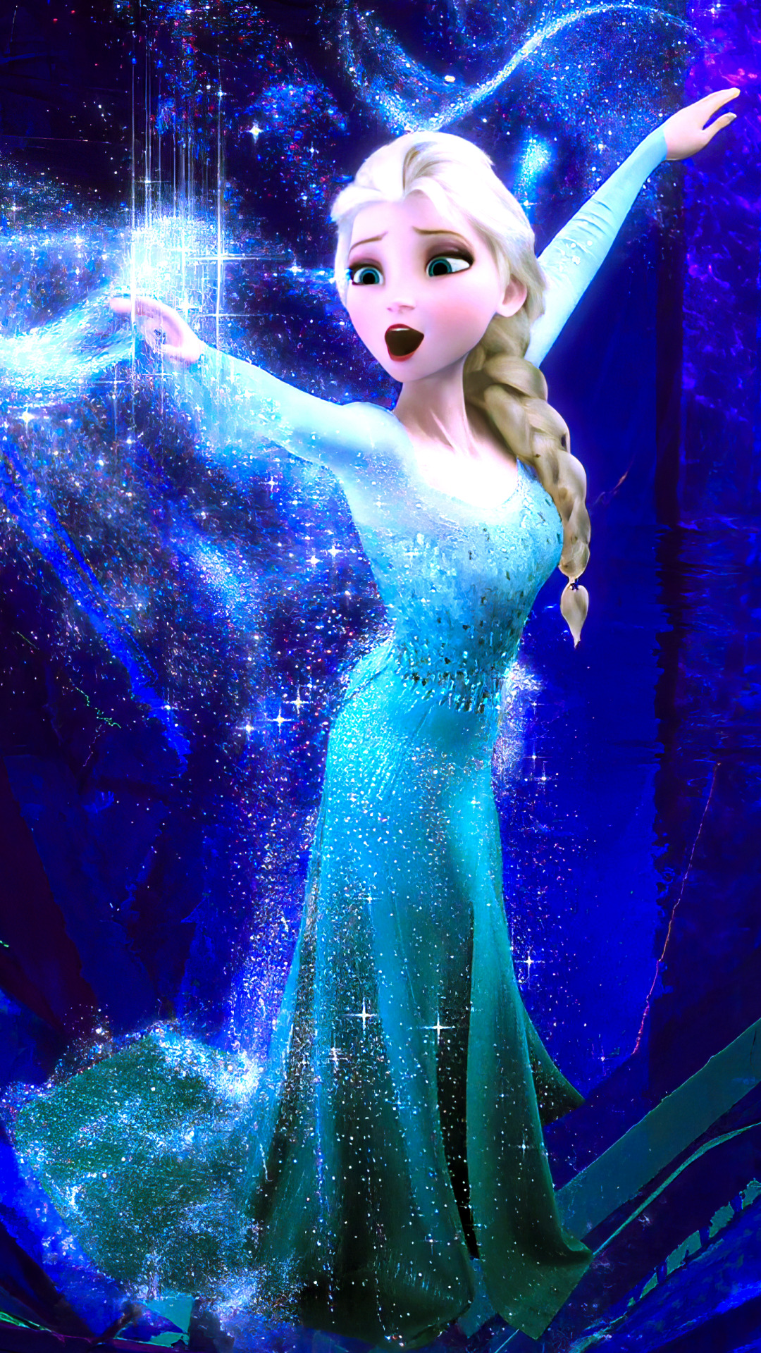 disney frozen elsa mobile phone wallpaper hd 1080x1920