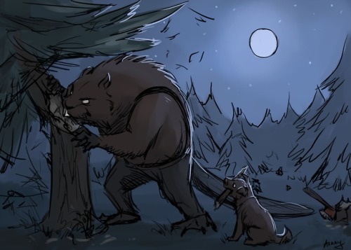 I’m just playing as Woodie and oneday I adopted a vargling :D