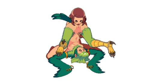 hwymcloudmeadow: Set one of two! All of the sex animations for the first five monsters