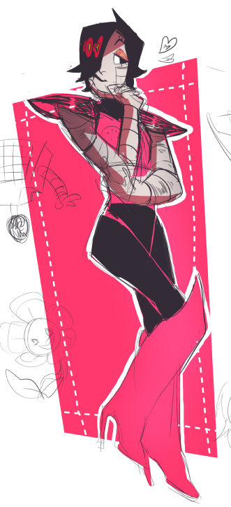 rockafiller:  I am super charmed by undertale!! frisk and mettaton are my faves!