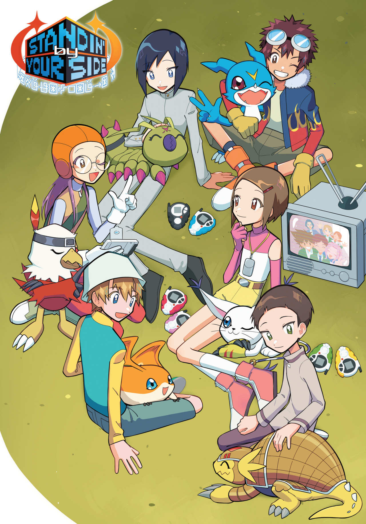 Digimon Adventure 02」Takeru Takaishi & Patamon Acrylic Stand Exploration  Ver.