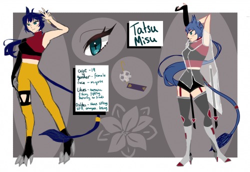 Ref Sheet I Made For My Oc~