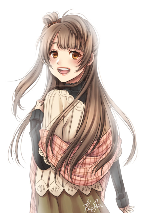 I had the time to draw Kotori while waiting for the maintenance ! I’m ready 4.0 !