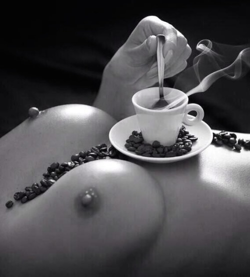 aguysmind:  Boobs and Coffee 