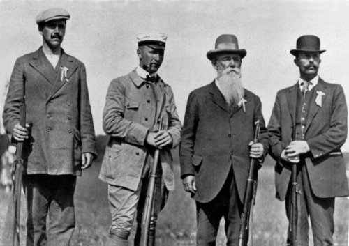 Swedish rifle team, Stockholm Olympics, 1912.