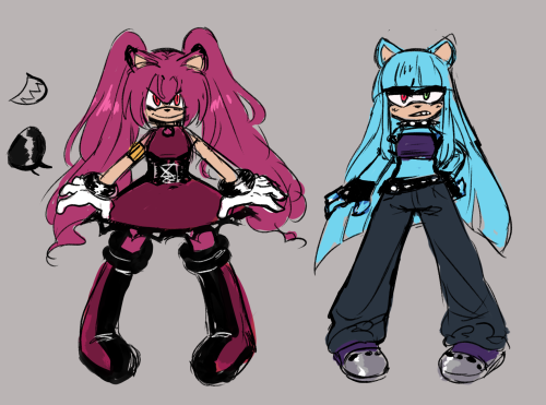 Evil Sonic OCS from 10 years ago