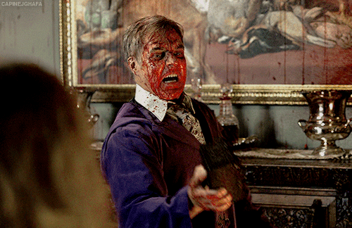 No One:radio Silence: *poof WITH BLOOD*