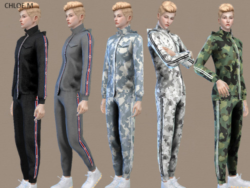 chloem-sims4: Sports Hoodie and shorts male Created for: The Sims 4 10 colorsHope you like my crea