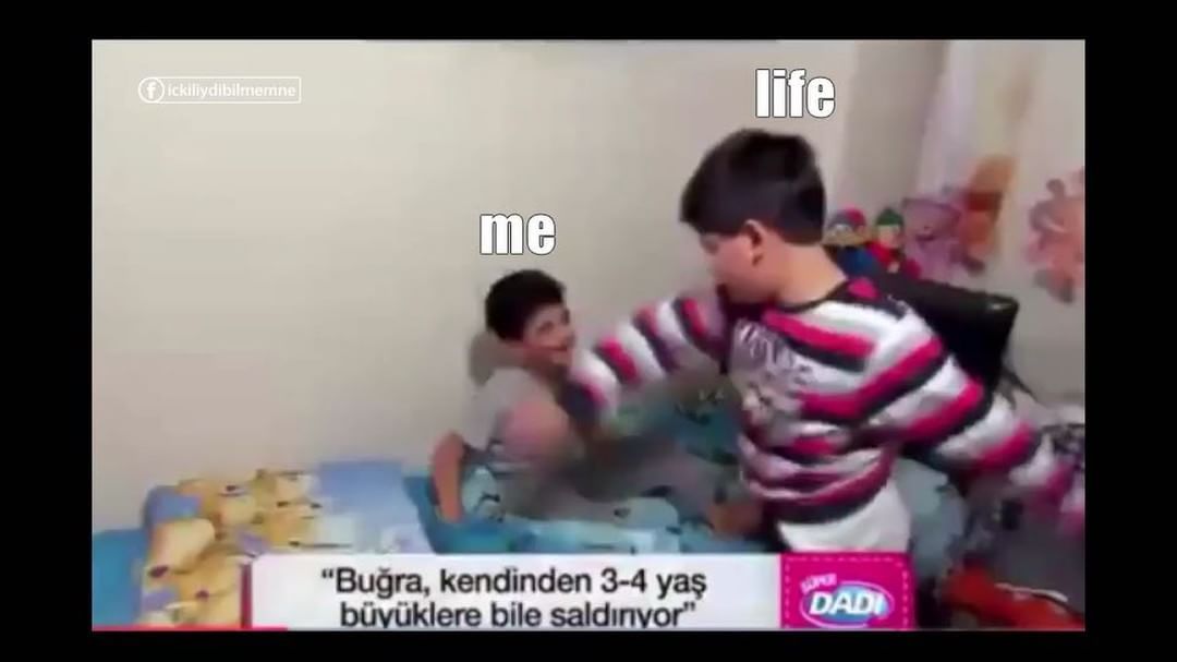 "Buğra kendinden 3-4 yaş...