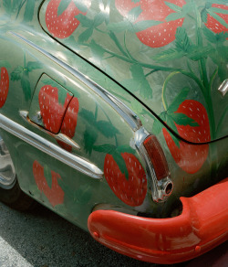 mollymatalon:  strawberry car, 2013 