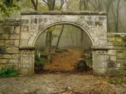 Madmothmiko:  Karaite Cemetery (Crimea)  Hidden In Wooded Iosofatova Valley Near