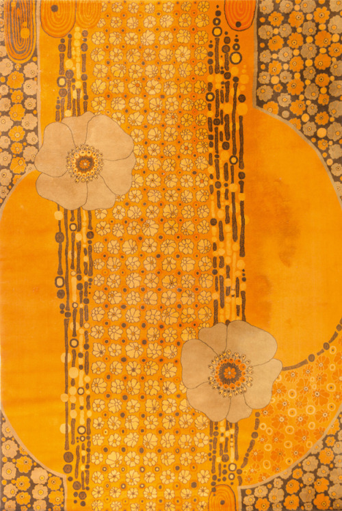 design-is-fine - Cronwell Atelier, Flower Power carpet, 1970s....