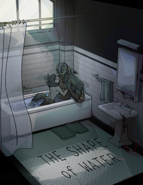 bb-artt:Over the summer I was working on possible print ideas and so this Shape of Water piece was b
