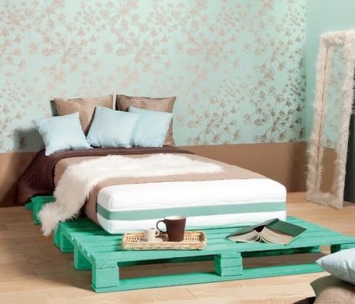 luisbermudezm:  Ideas para el hogar: Pallet Bed 