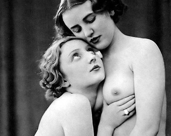 340px x 270px - bicurious-bisexual-lesbian: Lovely 1920s Porn Photo Pics