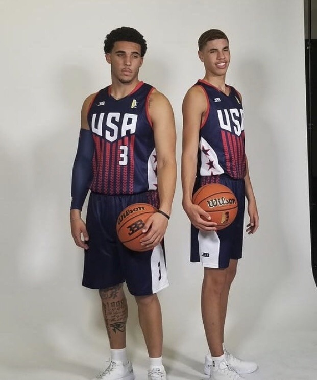 lamelo ball jba usa jersey