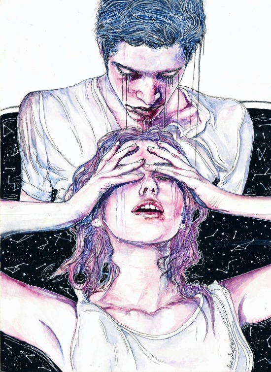 bestof-society6:    ART PRINTS BY FINE ART BY KAITLYN PAGE  As We Become One The