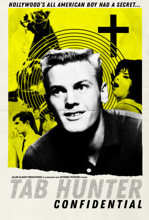 RIP Tab Hunter TAB HUNTER CONFIDENTIAL dir. Jeffrey Schwarz Design: DRW.mov/Drew Phillips