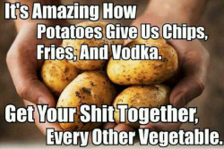 ursulavernon:tastefullyoffensive:(photo via sunbolts)The Incas had over 3000 distinct cultivars of potato! Think what we could do if we’d branch out beyond the Russet Burbank and the little red-skinned thingies and the Yukon Gold! A potato for every