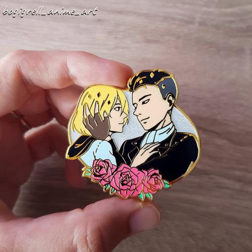 My YOI themed pins just arrived!Hope you like them ^^Feel free to check it out!LINK HERE