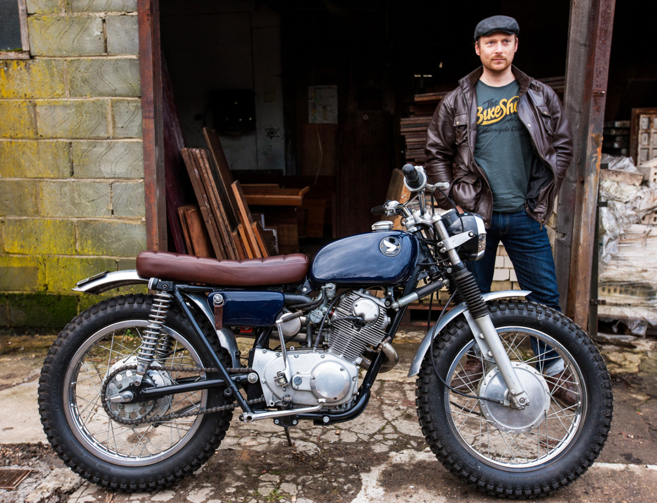 motoblogcl:  Ross’s CL350