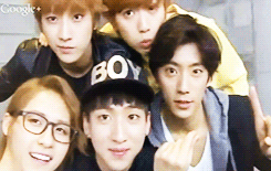 gurupopcom:  How B1A4 Takes A Picture Posted by ♥KrisBANA♥JJY♥ http://www.gurupop.com/post/195541
