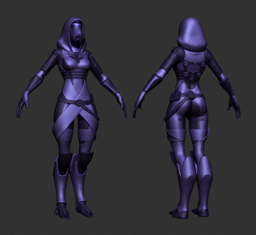 Oh dear I’m going back to my roots. I remember trying to do a full-body version of Tali years back b