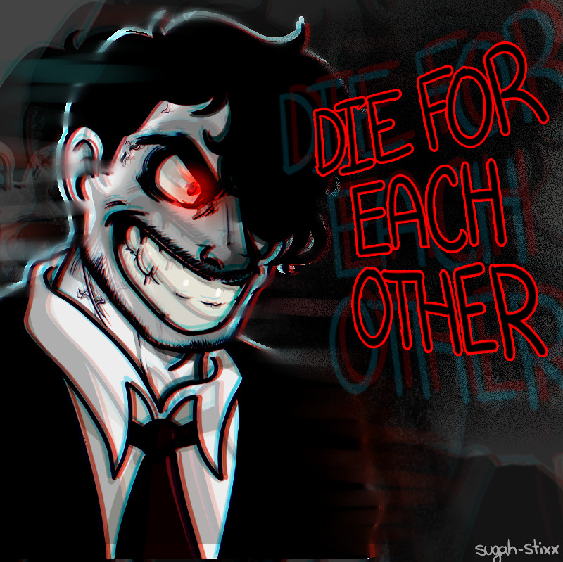 sugah-stixx:  Happy Birthday to my Precious (burnt)Cinnamon Roll, Darkiplier. I