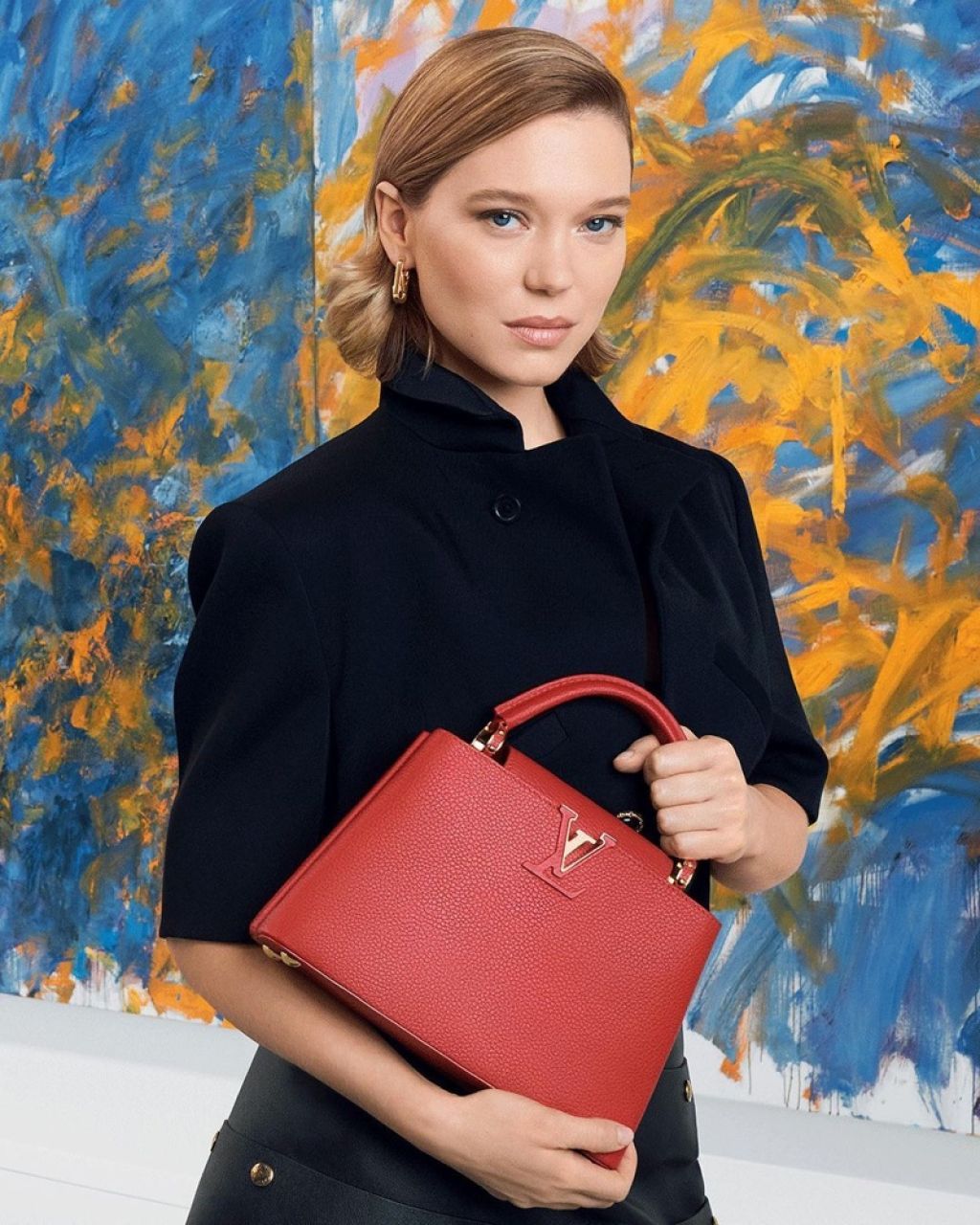 hair louis vuitton lea seydoux