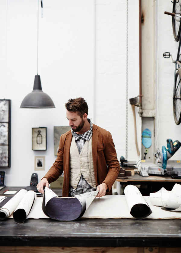 underthecarolinamoon:  kiskex:  The Design Files - Interview · Matthew Collins of