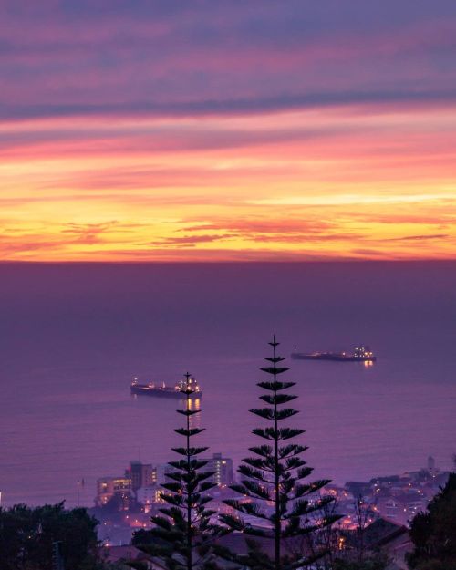 Towards horizonViña del Mar, Valparaíso, Chile.