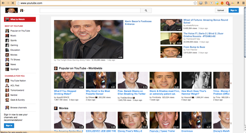 hellanerd:  hellanerd:  hellanerd:  hellanerd:  MY ENTIRE DASH IS NICOLAS CAGE WHAT DID I DO     DID YOU THINK I WAS KIDDING  YOUTUBE NO   MY SISTER CAN GO TO HELL 
