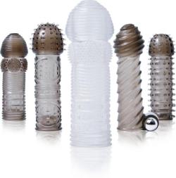 lovesextoys:  Vibrating Penis Sleeve Kit