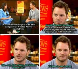 profeminist:  Chris Pratt: No Homophobe Image