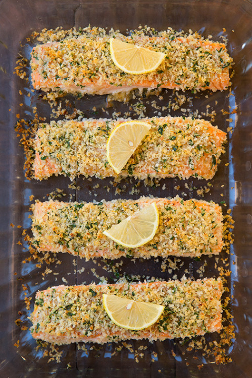 foodffs:  Panko Crusted Honey Mustard Salmon Really nice recipes. Every hour.