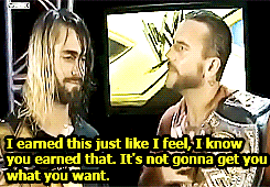 ambrose-addiction-overload:  Punk gives Seth a piece of advice.