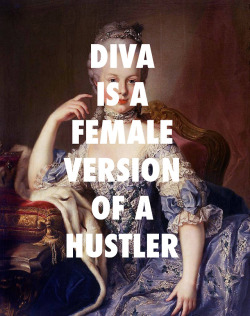 flyartproductions:  Tell me something: where your boss at? Martin van Meytens, Marie Antoinette (age 12) 1767 / Diva, Beyonce 