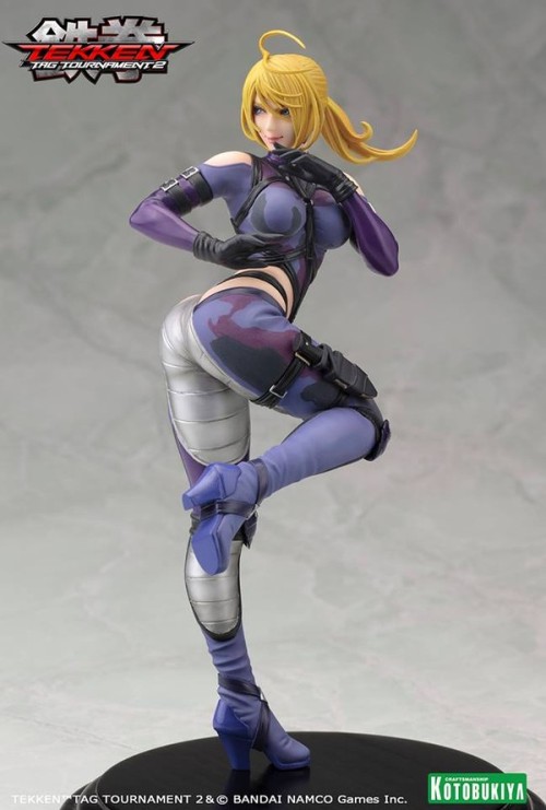 animefiginfo:  Kotobukiya released the Tekken Bishoujo Nina Williams 1/7 PVC figure from the fightin