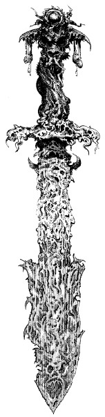 gods-of-the-wasteland:  Chaos Weapons by Ian Miller From Realm of Chaos - Slaves