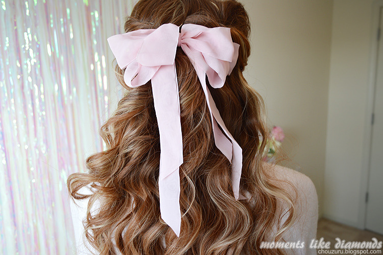 xoxsaramari:   hair ribbon review // product page  