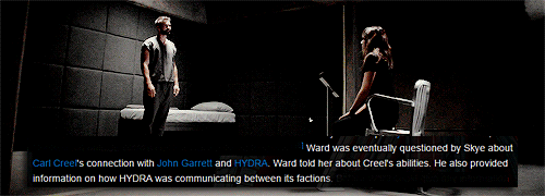 brettdaltonaf:[season one - two] skyeward’s story based on grant and skye’s mcu wiki pages [part 3/ 