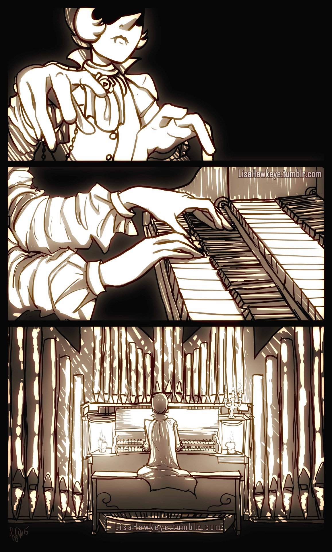 art-of-the-hawk:  and now she’ll have to fix the piano… again…My contribution