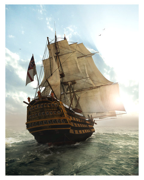 hms-surprise:  HMS Victory Dedicated to all old ship lovers 